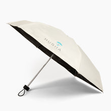 Load image into Gallery viewer, Natural Grey Holder &amp; Cream Mini Umbrella
